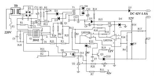 充電器,12v充電器原理圖