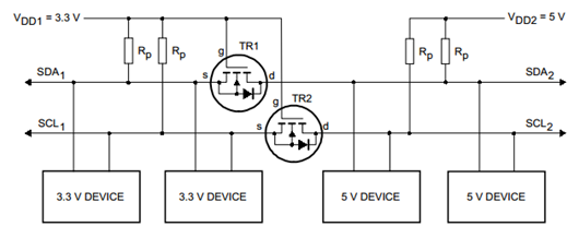 雙向電平轉(zhuǎn)換電路